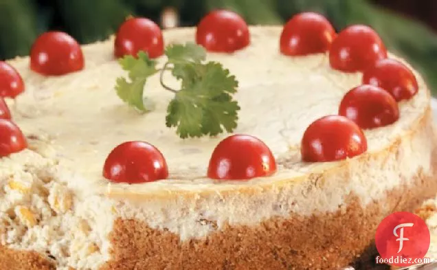 Green Chile Cheesecake