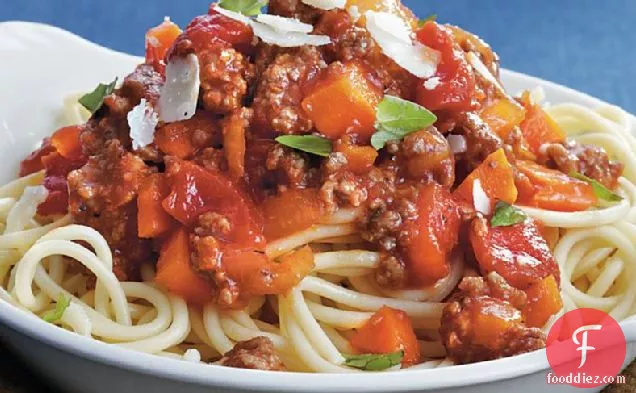 Slow-Cooker Two Meat Bolognese