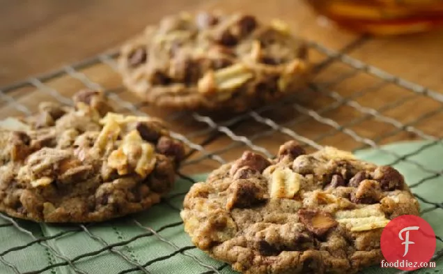 Chocolate and Caramel Compost Cookies