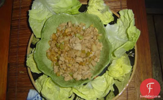 Ginger Turkey With Lettuce Wrap