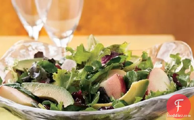 Mixed Greens with Cranberry Vinaigrette
