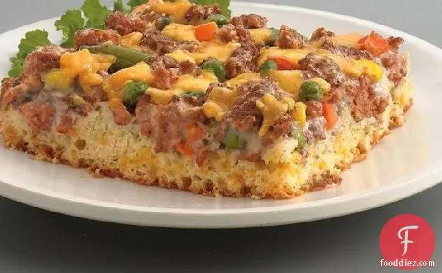 डीलक्स चीज़बर्गर पिघल (हल्का )