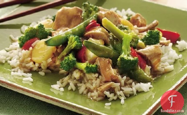Slow-Cooker Asian Turkey and Vegetables