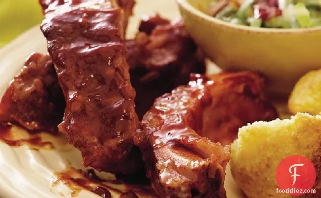 धीमी कुकर कैरेबियन मसालेदार पसलियों