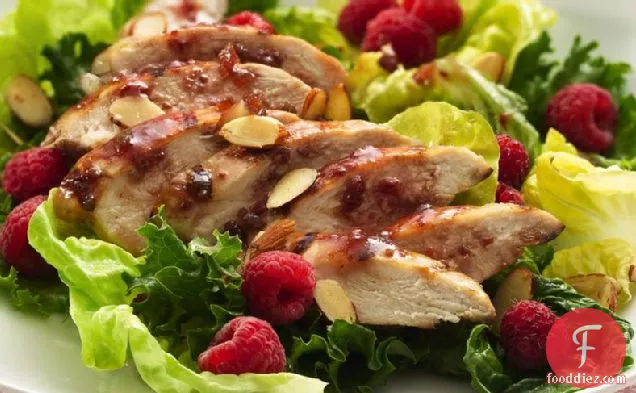 Grilled Raspberry-Chipotle Chicken Salad