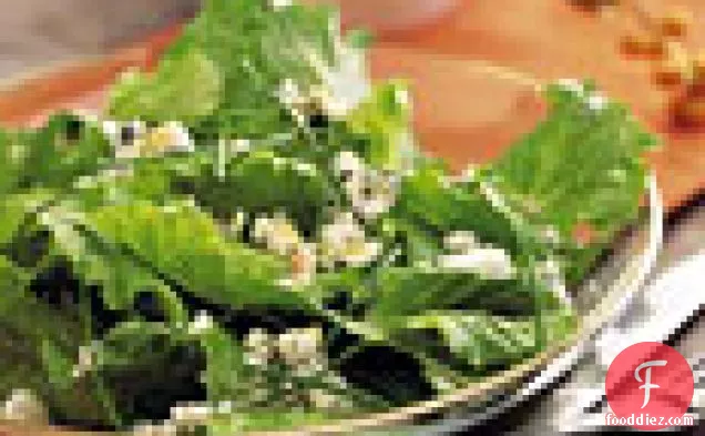 Romaine Salad with Chives and Blue Cheese