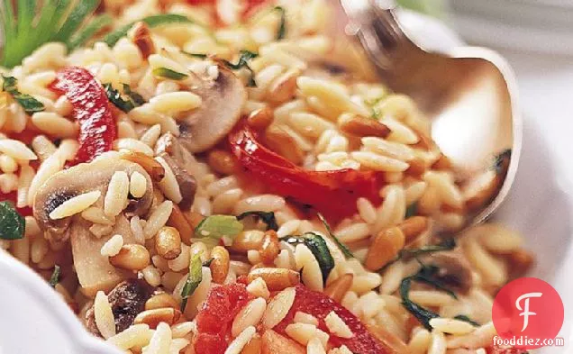 Herbed Orzo Pilaf (Crowd Size)