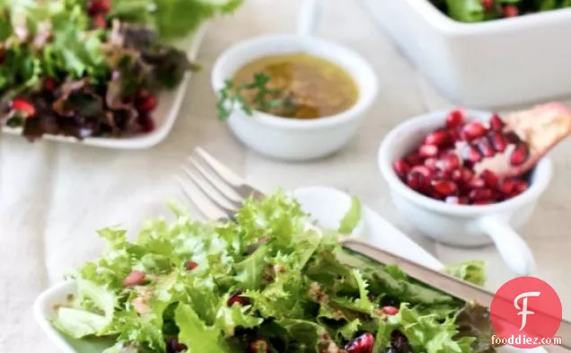 Pomegranate Salad Recipe With Soy Vinaigrette