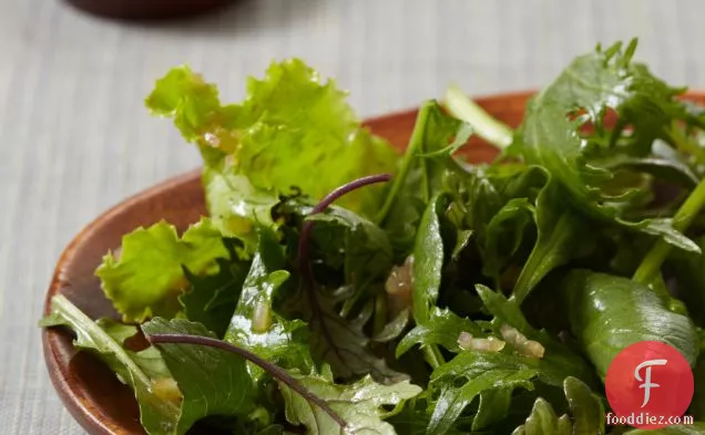 Baby Greens with Cider Vinaigrette