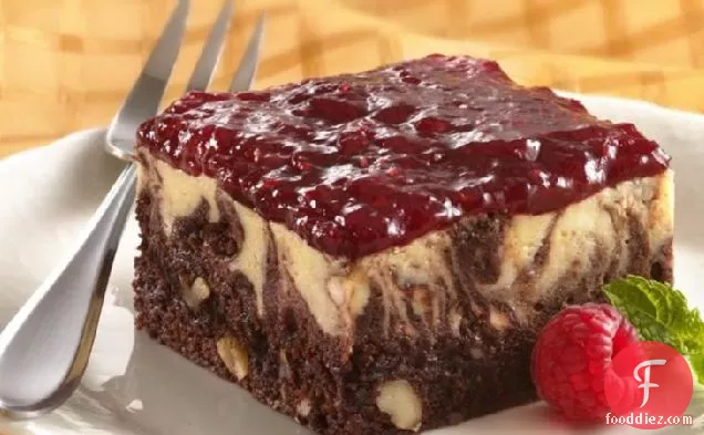 Marbled Cheesecake Brownie Dessert