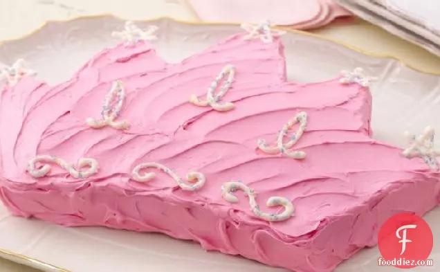 Royal Princess Crown Cake