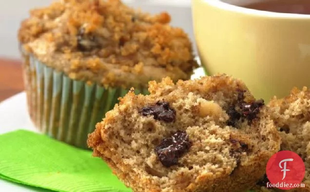 Praline Banana-Chip Muffins