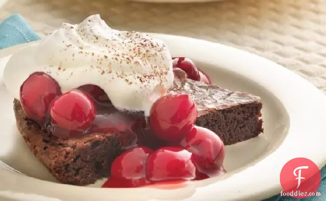 Black Forest Brownie Dessert