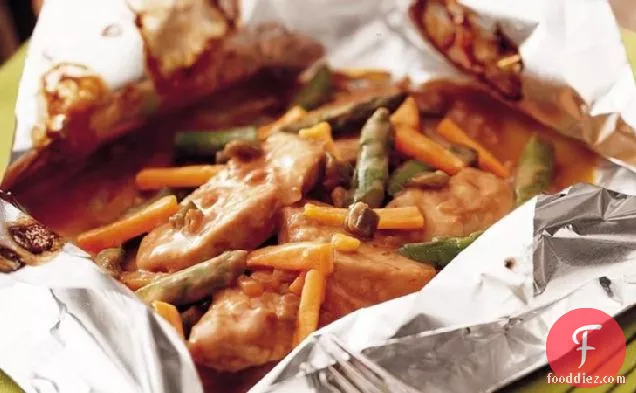 ग्रील्ड पैन-एशियाई टर्की पैक