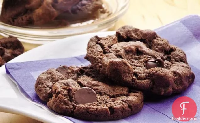Double-Chocolate Chip Cookies