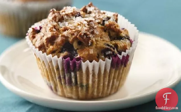 Blueberry 'n Oats Muffins