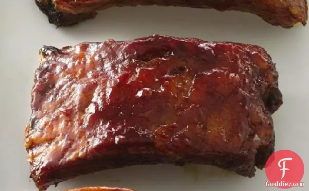 Back Ribs with Sweet-Savory Sauce