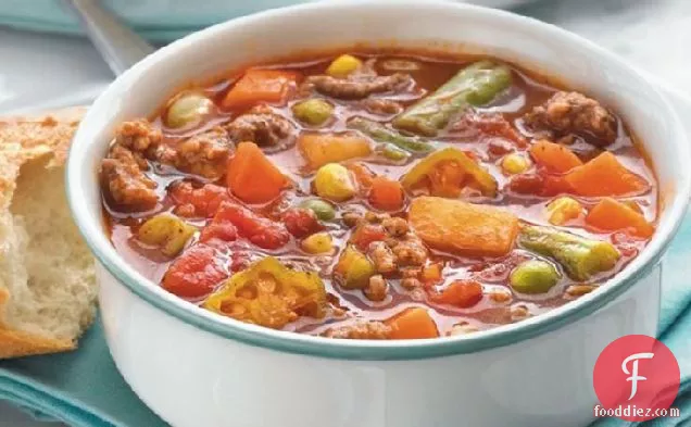 Beefy Vegetable Soup