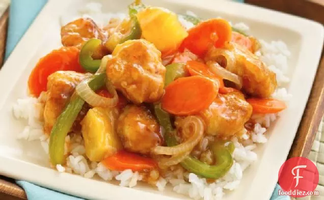 Sweet and Sour Chicken Stir-Fry