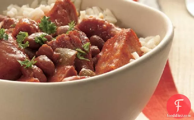 Slow-Cooker Red Beans and Rice