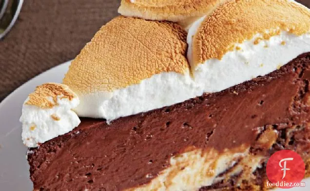 Toffee S'mores Cheesecake