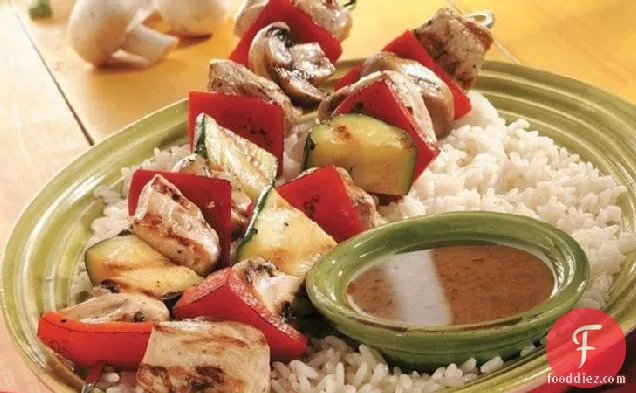 Italian Grilled Kabobs