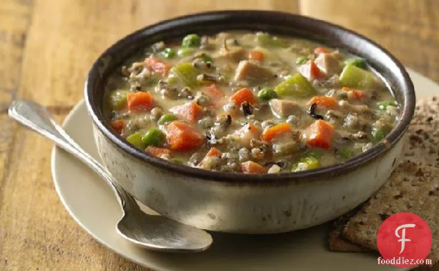 Slow-Cooker North Woods Wild Rice Soup