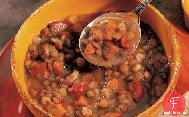 Bistro Lentil Barley Soup