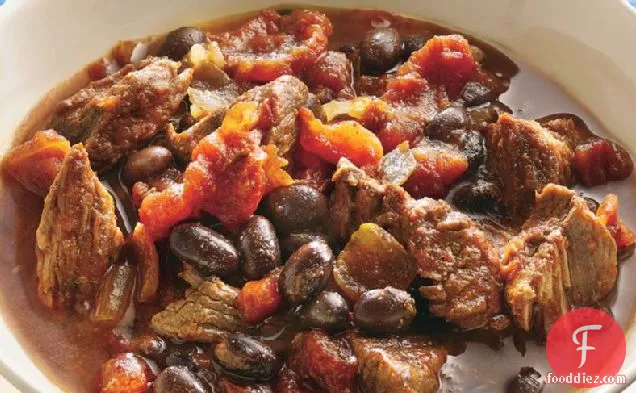 Slow-Cooker Beef and Bean Chili