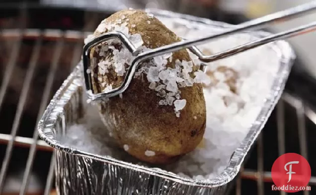 Baked Potatoes on the Grill