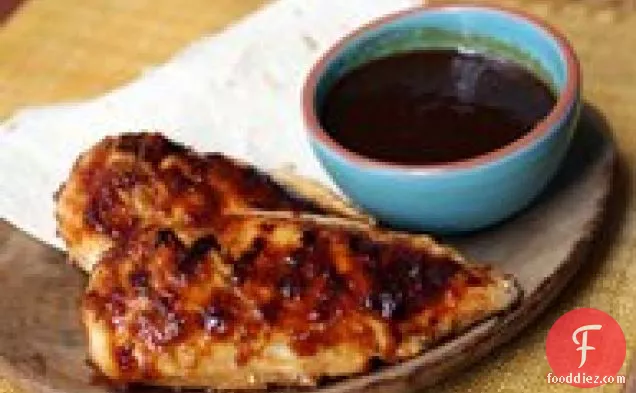 Chicken with Orange-Chipotle Glaze