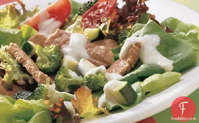 Warm Italian Pork Salad