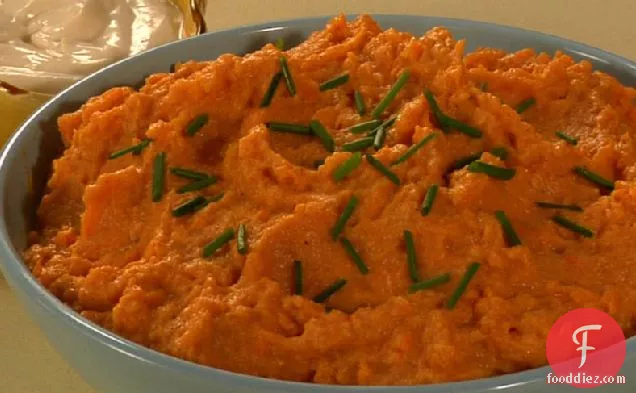 Mashed Sweet Potatoes with Moroccan Spices