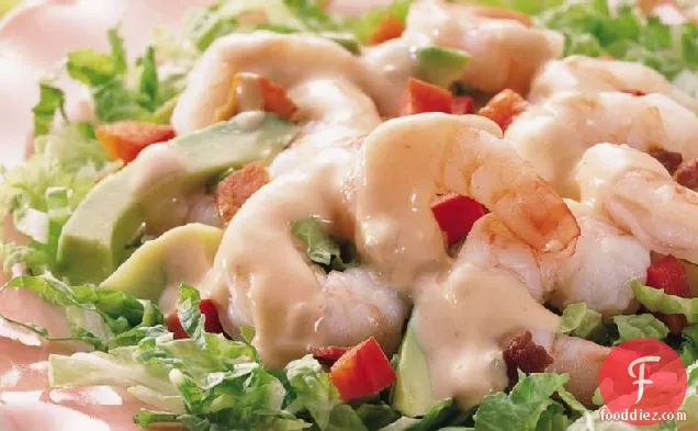 Shrimp Louis Platter Salad