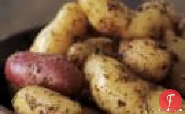 Herb-roasted Fingerling Potatoes With Whole-grain Mustard