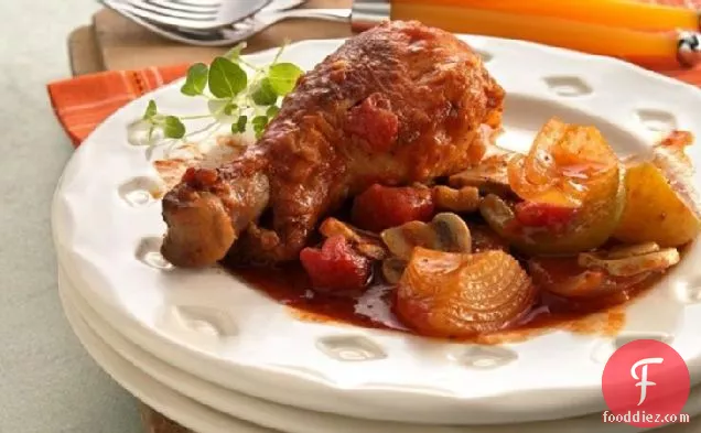 Classic Chicken Cacciatore