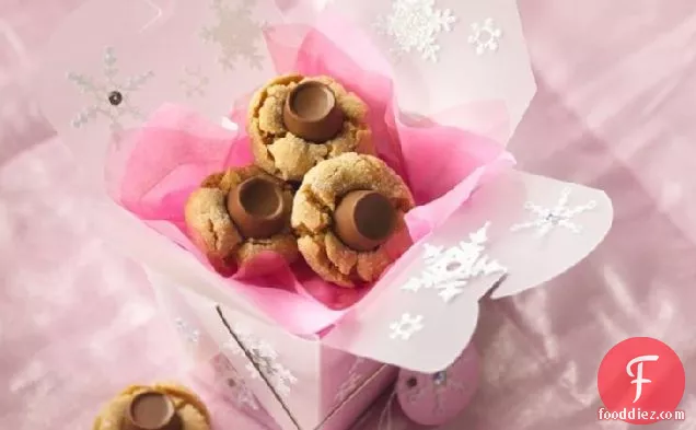 Candy-Topped Peanut Butter Cookies