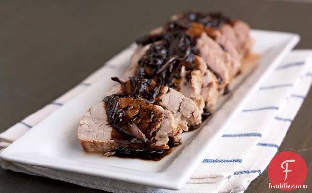 रोज़मेरी-बाल्समिक पोर्क टेंडरलॉइन