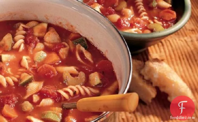 Minestrone Soup for a Crowd