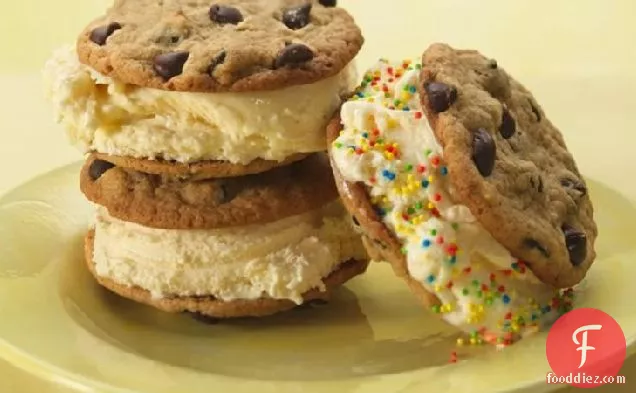 Cookie Ice Cream Sandwiches