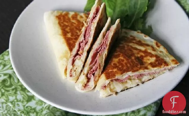 Corned Beef Quesadillas