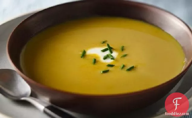 Slow-Cooker Maple Butternut Squash Soup