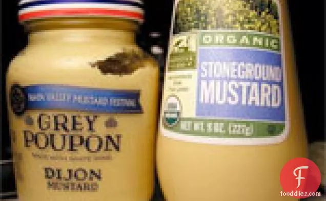 Dinner Tonight: Pork Chops with Mustard and Sour Cream Sauce