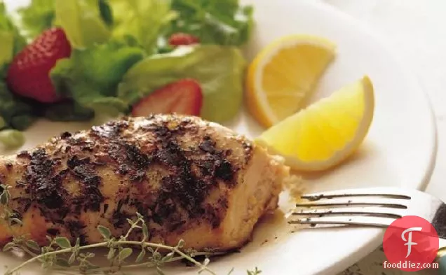 Grilled Lemon Thyme Chicken Breasts