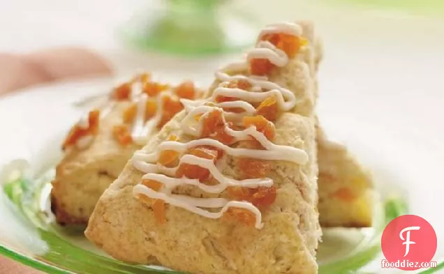 Apricot and White Chocolate Scones