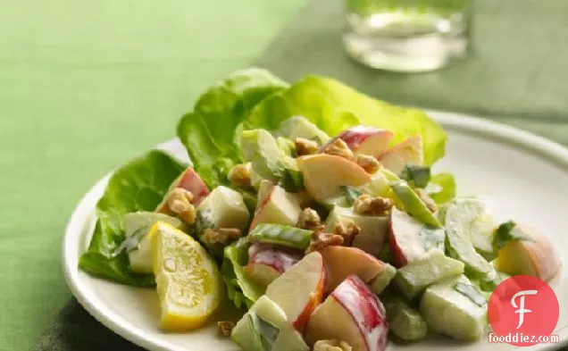 Apple and Celery Salad with Creamy Lemon Dressing
