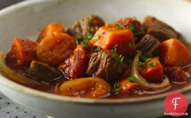 Slow-Cooker Colombian Beef and Sweet Potato Stew