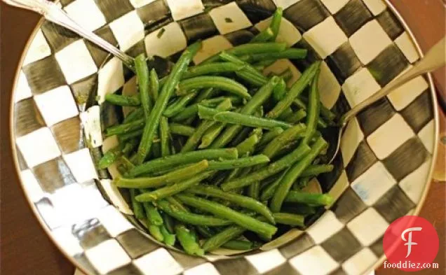 Green Beans With Tarragon Vinaigrette