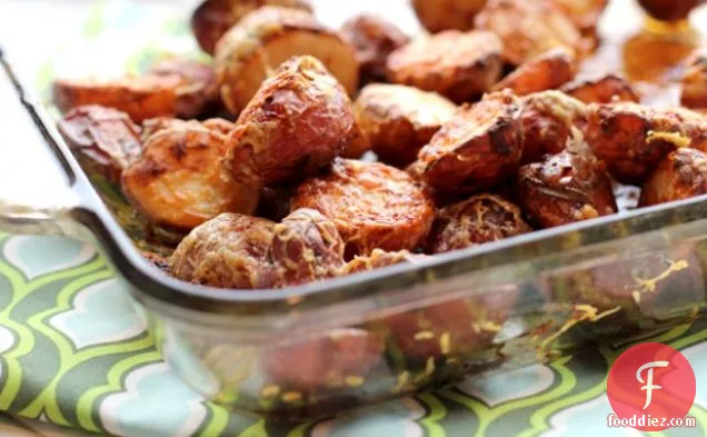 Puffy Cheddar Roasted Potatoes