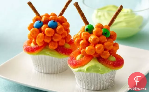Awesome Alien Cupcakes